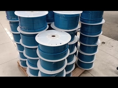 Color Rough Polyurethane Round Belt For Textile Pu Drak Green 30m/Roll